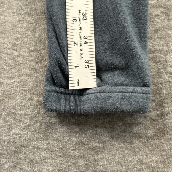 Aviator Nation Sweatpants Rainbow Heart Stitch Charcoal XS Athleisure Comfy - Picture 7 of 12